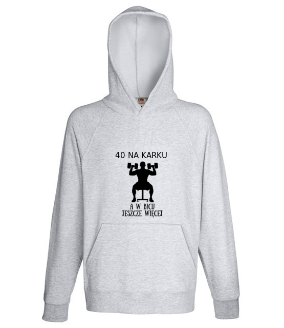 Czterdziecha u miesniaka bluza z nadrukiem urodziny mezczyzna jipi pl 738 138
