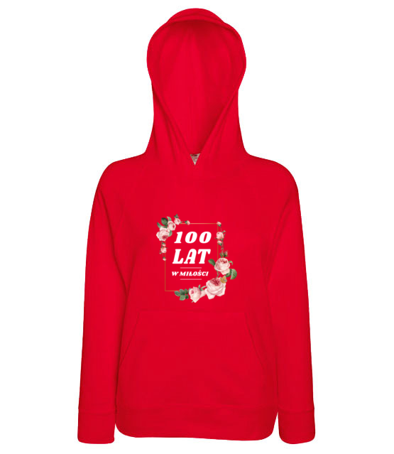 Stu lat w milosci bluza z nadrukiem urodziny kobieta jipi pl 758 146
