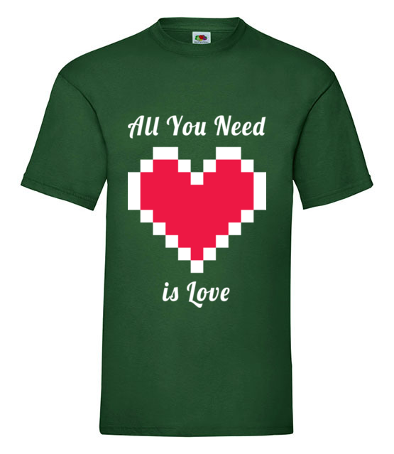 All you need is love koszulka z nadrukiem na walentynki mezczyzna jipi pl 761 188