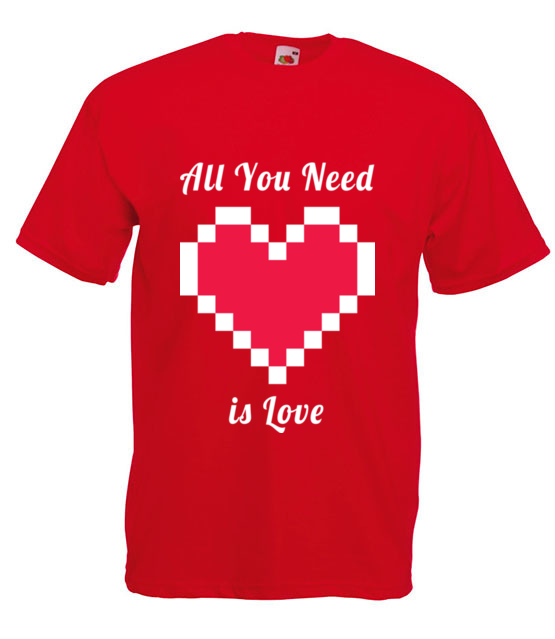 All you need is love koszulka z nadrukiem na walentynki mezczyzna jipi pl 761 4