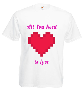 All you need is love - Koszulka z nadrukiem - Walentynki - Męska