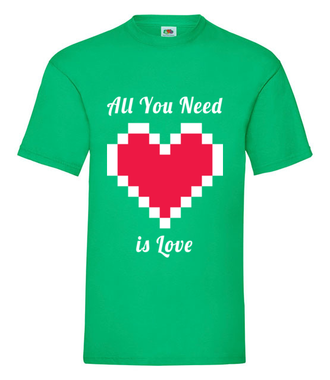 All you need is love - Koszulka z nadrukiem - Walentynki - Męska