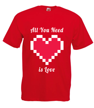 All you need is love - Koszulka z nadrukiem - Walentynki - Męska