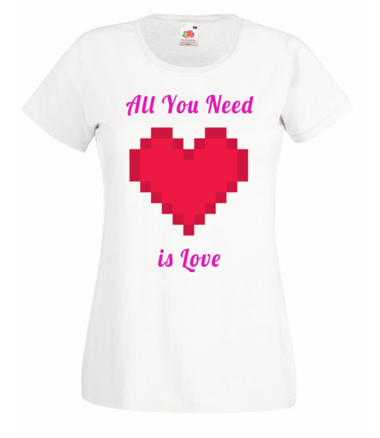 All you need is love koszulka z nadrukiem na walentynki kobieta jipi pl 743 58