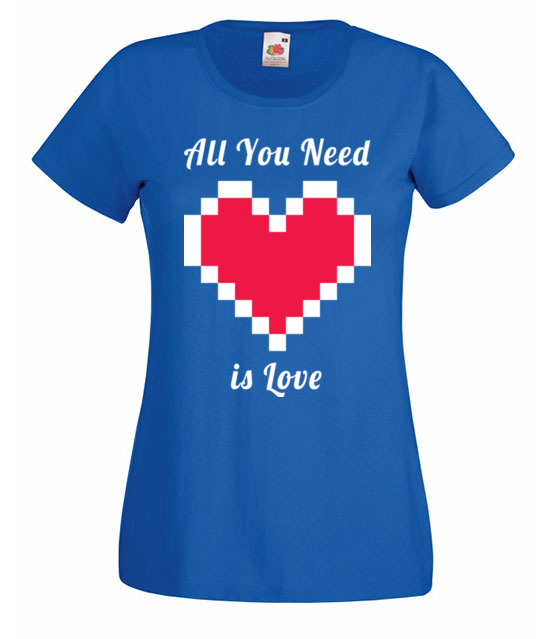 All you need is love koszulka z nadrukiem na walentynki kobieta jipi pl 761 61