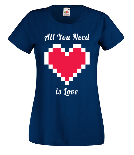 All you need is love koszulka z nadrukiem na walentynki kobieta jipi pl 761 62