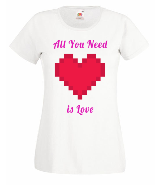 All you need is love koszulka z nadrukiem walentynki kobieta jipi pl 743 58