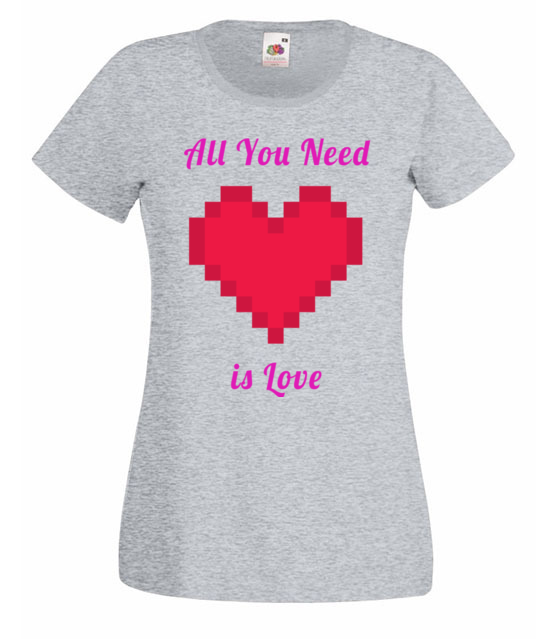 All you need is love koszulka z nadrukiem walentynki kobieta jipi pl 743 63