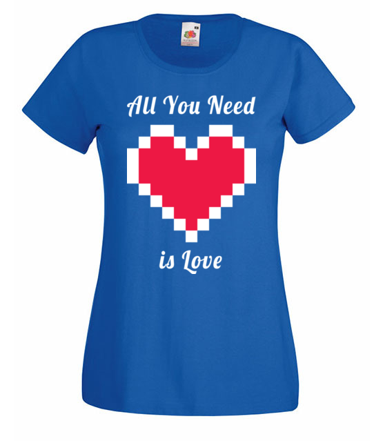 All you need is love koszulka z nadrukiem walentynki kobieta jipi pl 761 61