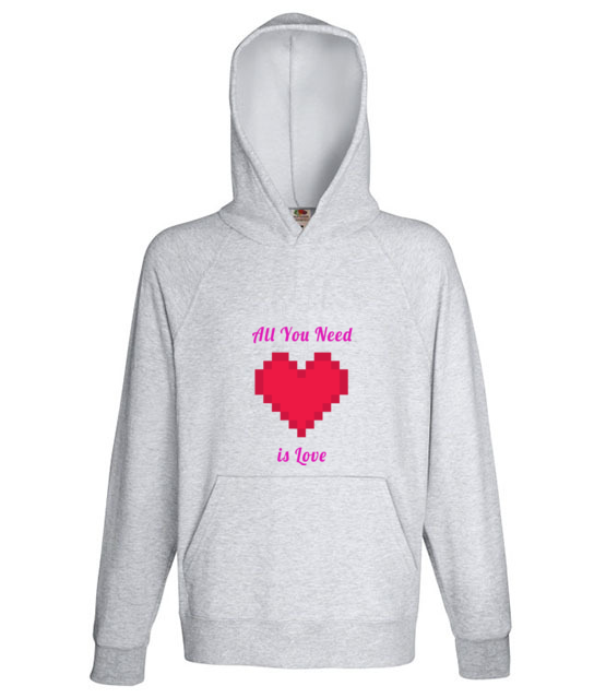 All you need is love bluza z nadrukiem walentynki mezczyzna jipi pl 743 138
