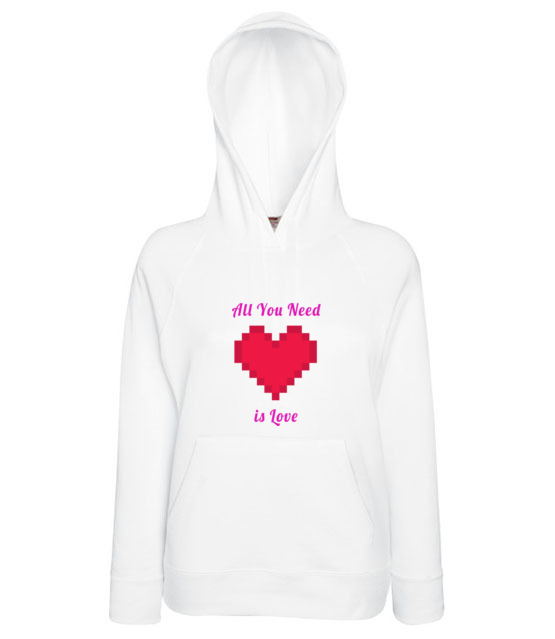 All you need is love bluza z nadrukiem walentynki kobieta jipi pl 743 145