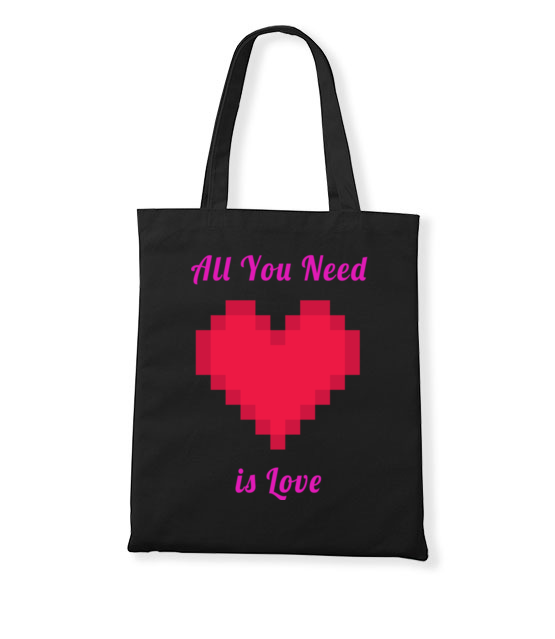 All you need is love torba z nadrukiem walentynki gadzety jipi pl 743 160