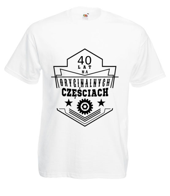 Na oryginalnych czesciach bez szwanku koszulka z nadrukiem urodziny mezczyzna jipi pl 752 2