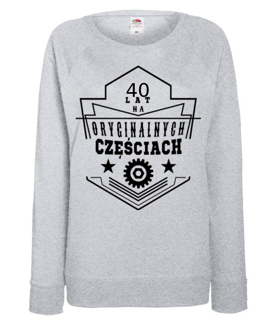 Na oryginalnych czesciach bez szwanku bluza z nadrukiem urodziny kobieta jipi pl 752 118