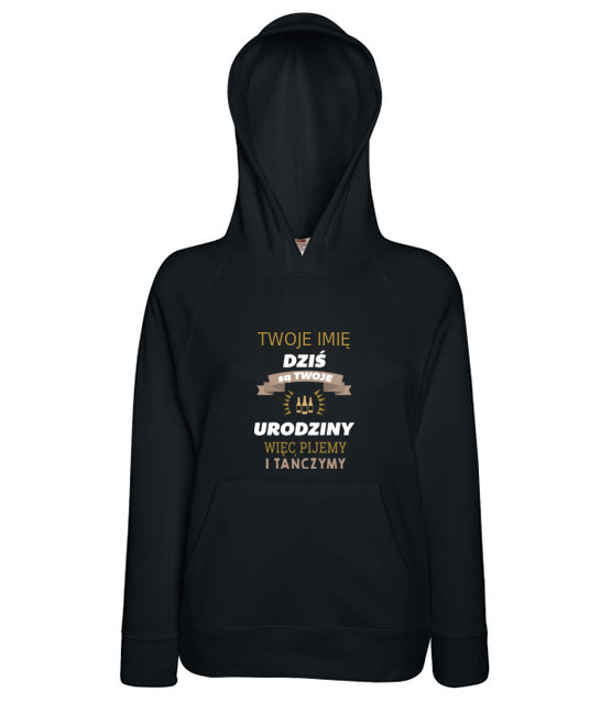 Dzis sa twoje urodziny bluza z nadrukiem urodziny kobieta jipi pl 763 144