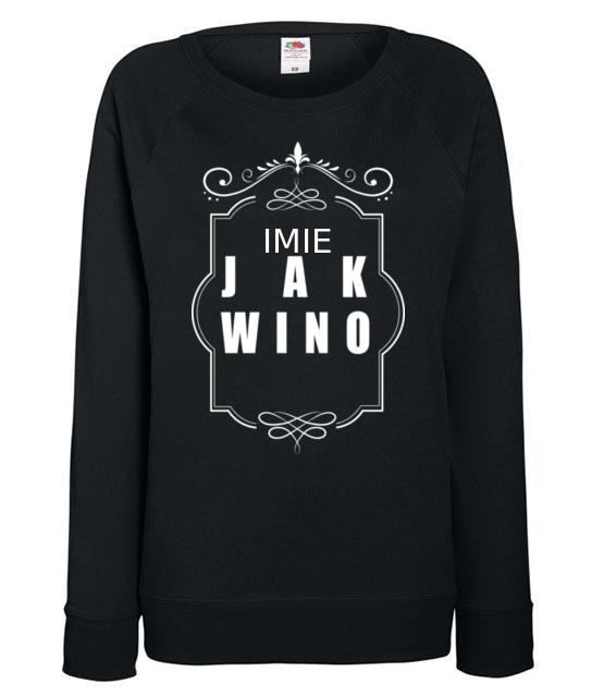 Jestem lepszy z wiekiem bluza z nadrukiem urodziny kobieta jipi pl 764 115