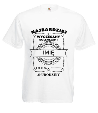 Wyczesane urodziny - Koszulka z nadrukiem - Urodziny - Męska