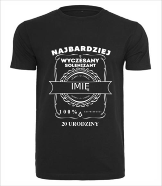 Wyczesane urodziny - Koszulka z nadrukiem - Urodziny - Męska