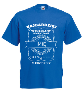 Wyczesane urodziny - Koszulka z nadrukiem - Urodziny - Męska