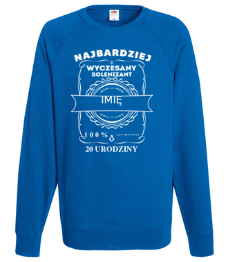 Wyczesane urodziny - Bluza z nadrukiem - Urodziny - Męska
