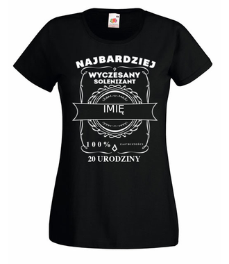 Wyczesane urodziny - Koszulka z nadrukiem - Urodziny - Damska