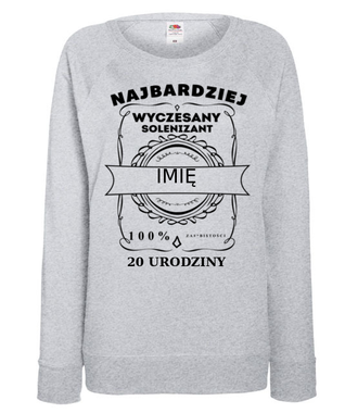 Wyczesane urodziny - Bluza z nadrukiem - Urodziny - Damska