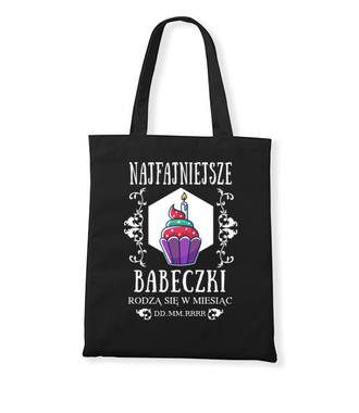 Najfajniejsze babeczki - Torba z nadrukiem - Urodziny - Gadżety