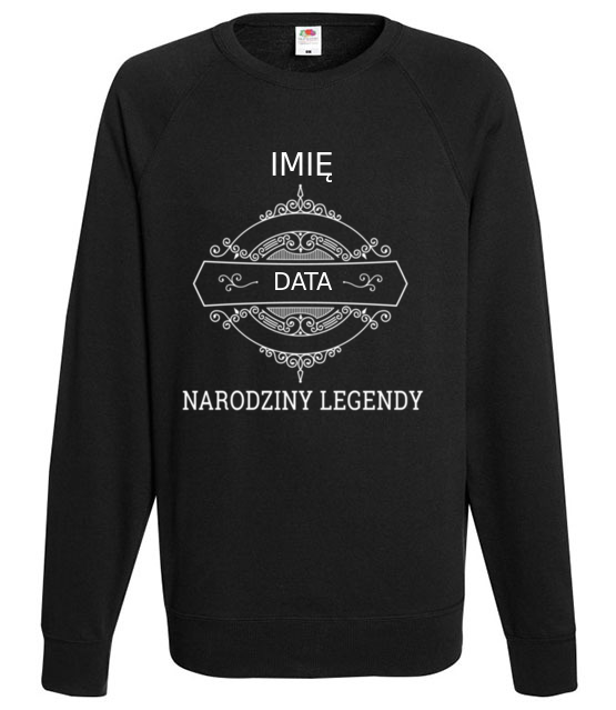 Narodziny legendy bluza z nadrukiem urodziny mezczyzna jipi pl 773 107