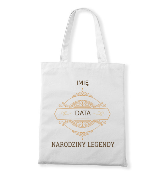 Narodziny legendy torba z nadrukiem urodziny gadzety jipi pl 772 161