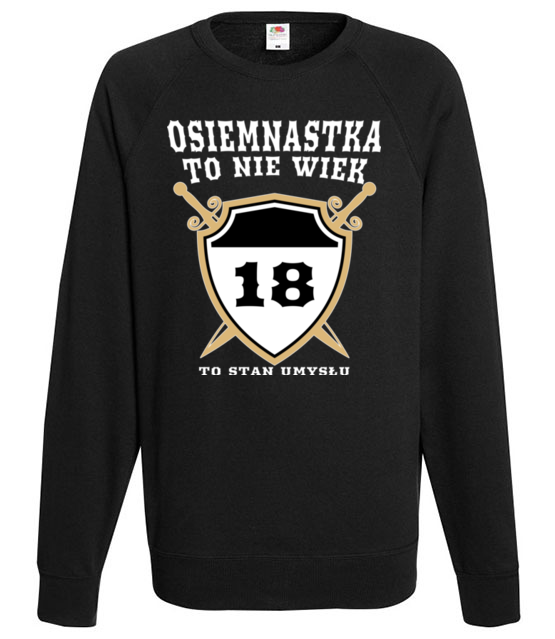 Stan umyslu po osiemnastce bluza z nadrukiem urodziny mezczyzna jipi pl 775 107