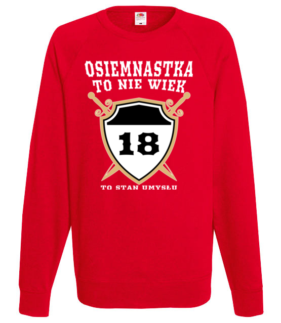 Stan umyslu po osiemnastce bluza z nadrukiem urodziny mezczyzna jipi pl 775 108
