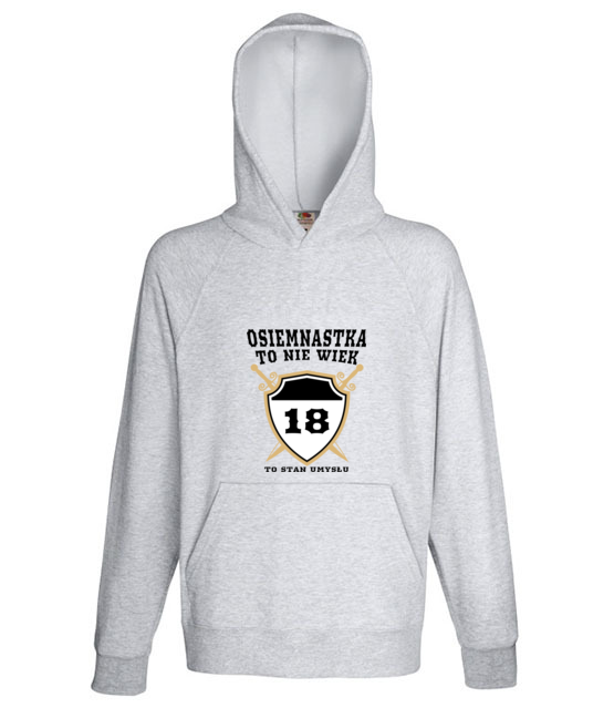Stan umyslu po osiemnastce bluza z nadrukiem urodziny mezczyzna jipi pl 774 138