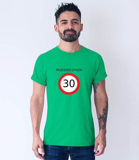 Zakaz zlamany koszulka z nadrukiem urodzinowe mezczyzna jipi pl 776 192