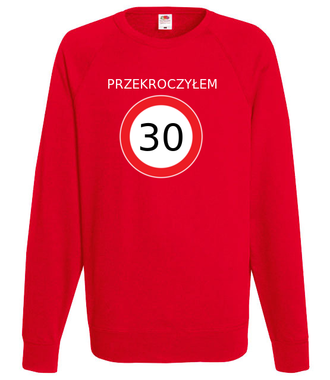 Zakaz złamany - Bluza z nadrukiem - Urodziny - Męska