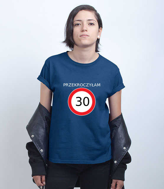 Zakaz zlamany koszulka z nadrukiem urodzinowe kobieta jipi pl 777 74