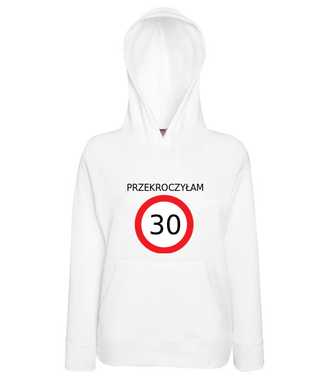 Zakaz złamany - Bluza z nadrukiem - Urodziny - Damska z kapturem