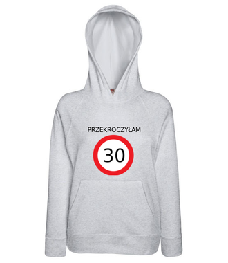 Zakaz złamany - Bluza z nadrukiem - Urodziny - Damska z kapturem