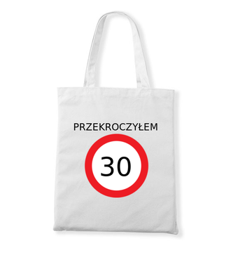 Zakaz złamany - Torba z nadrukiem - Urodziny - Gadżety