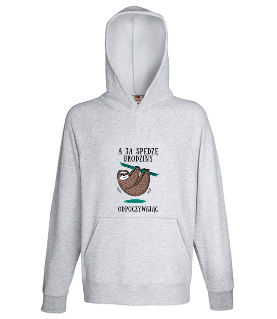 Urodziny na leniwca bluza z nadrukiem urodziny mezczyzna jipi pl 778 138