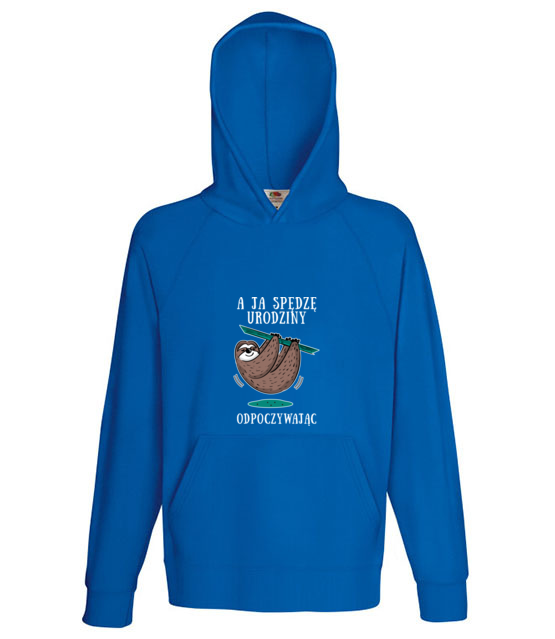 Urodziny na leniwca bluza z nadrukiem urodziny mezczyzna jipi pl 779 137