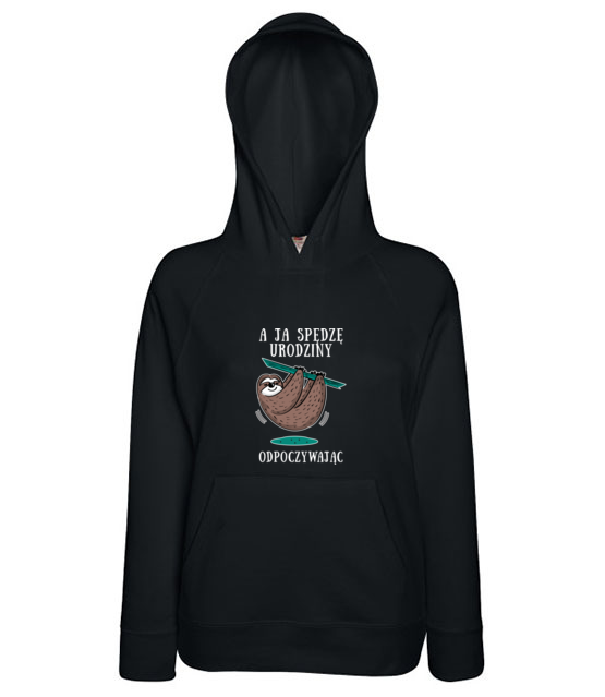Urodziny na leniwca bluza z nadrukiem urodziny kobieta jipi pl 779 144