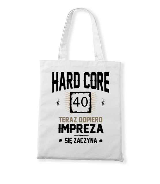 Hardcorowy solenizant torba z nadrukiem urodziny gadzety jipi pl 782 161