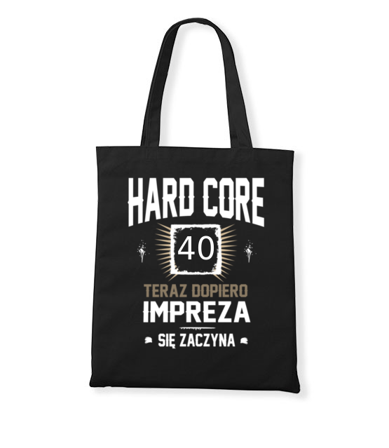 Hardcorowy solenizant torba z nadrukiem urodziny gadzety jipi pl 783 160
