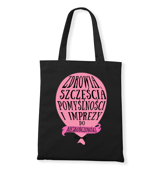 Zyczenia dla jubilatow i solenizantow torba z nadrukiem urodziny gadzety jipi pl 788 160