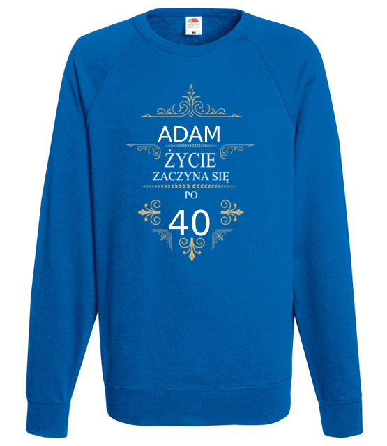 Kolejne urodziny zycie przyspiesza bluza z nadrukiem urodziny mezczyzna jipi pl 790 109