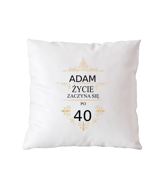 Kolejne urodziny zycie przyspiesza poduszka z nadrukiem urodziny gadzety jipi pl 789 164