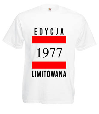 Edycja limitowana - Koszulka z nadrukiem - Urodziny - Męska