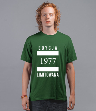 Edycja limitowana - Koszulka z nadrukiem - Urodziny - Męska
