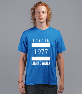 Edycja limitowana - Koszulka z nadrukiem - Urodziny - Męska