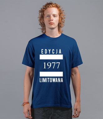 Edycja limitowana - Koszulka z nadrukiem - Urodziny - Męska